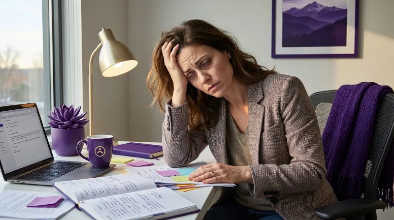Featured image for Adult ADHD Symptoms vs Burnout: How to Tell in Daily Life