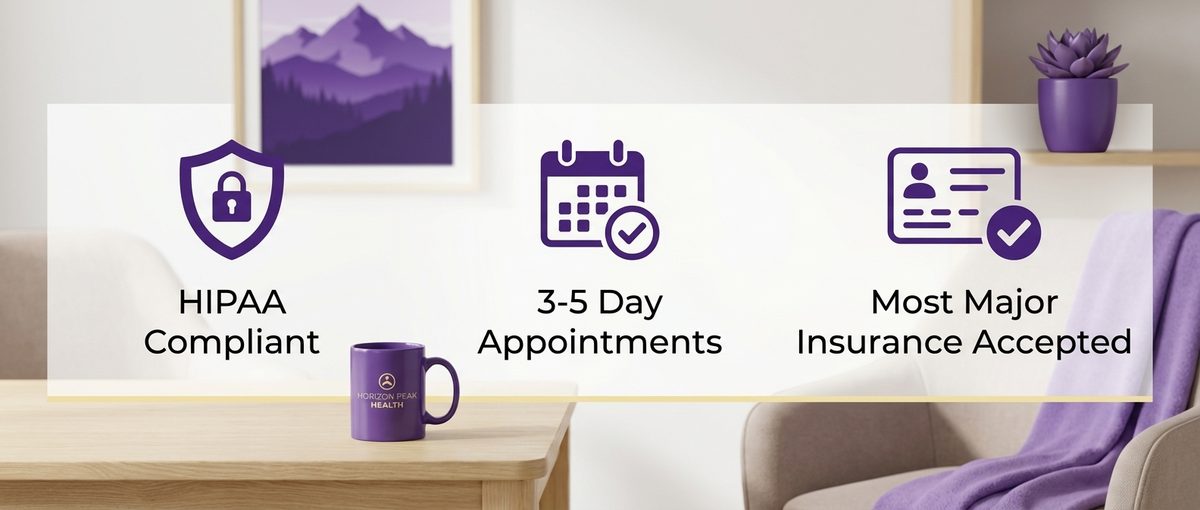 Horizon Peak Health trust indicators - Professional psychiatric care in Chandler, Arizona